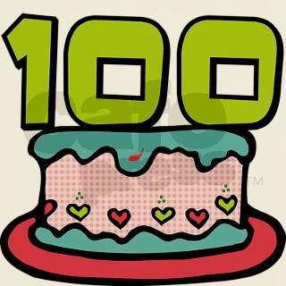 100 Year Old Birthday Cake T Shirt by keepsake_arts