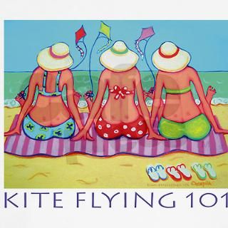 Kite Flying 101 Beach Womens Tank Top by studiogumbo