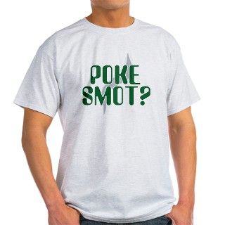 Poke Smot? Ash Grey T Shirt by mariodesign