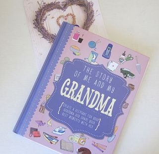 'the story of me and my grandma' journal by amber burge