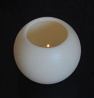 hollow wax candle lit by separate fuel cell by furnitoys