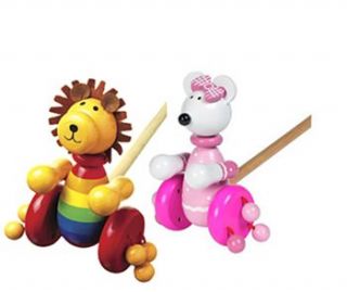 push along animal toy by little butterfly toys