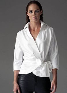 abigail white shirt by the shirt company