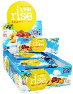 Breakfast Bar   Crunchy Cashew Almond   Case of 12   1.4 oz   Sports Nutrition Bars