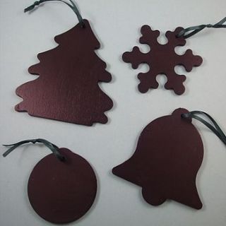 chalkboard christmas decorations by fragment designs