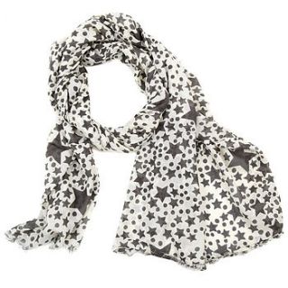 spots and stars scarf by charlotte's web