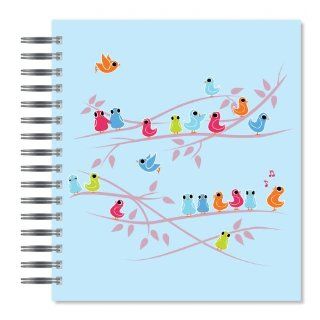 ECOeverywhere The Gossip Tree Picture Photo Album, 18 Pages, Holds 72 Photos, 7.75 x 8.75 Inches, Multicolored (PA11806)  Wirebound Notebooks 