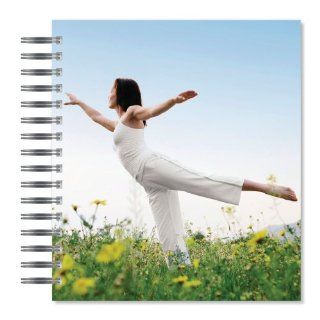ECOeverywhere Natural Balance Picture Photo Album, 18 Pages, Holds 72 Photos, 7.75 x 8.75 Inches, Multicolored (PA12701)  Wirebound Notebooks 