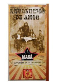 Mana Poster 2 Sided Band Shot Revolucion De Amor  Prints  