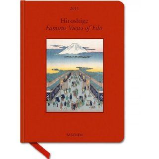 Hiroshige   2013 (Taschen Small Deluxe Diary) Benedikt TASCHEN 9783836538169 Books