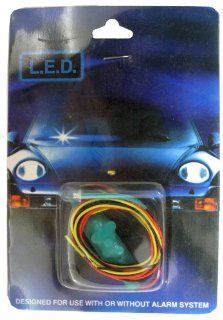GREEN LED LASER CAR ALARM LIGHT BLINKING THEFT DETERENT Automotive