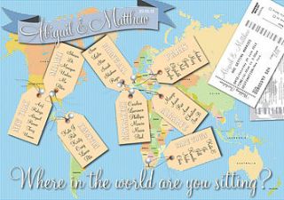 boarding pass invitation by sweet words stationery