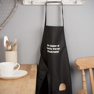 personalised apron by the contemporary home