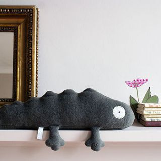 handmade newt soft toy by owl