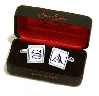 personalised cufflinks by the letteroom