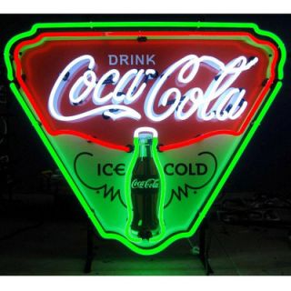 Neonetics Coca Cola Ice Cold Shield Neon Sign