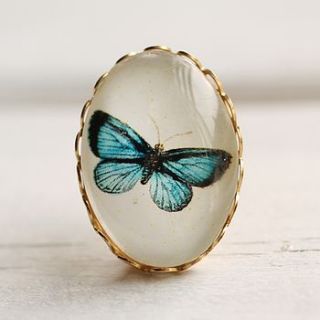 butterfly brooch by silk purse, sow's ear