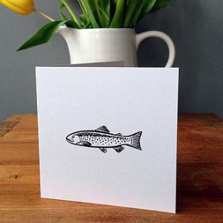 trout card by have a gander