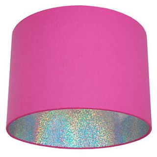 disco glitter lampshade choice of colours by quirk