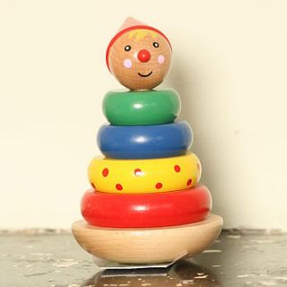 wooden stacking man by mamissima