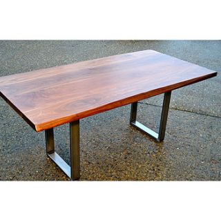 industrial dining table by wicked boxcar