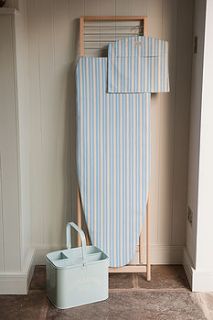 malvern stripe ironing board cover by ochre & ocre