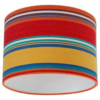 slapton deckchair stripe lampshade by quirk