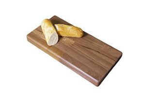 large natural wood serving or chopping board by stuart clarkson design