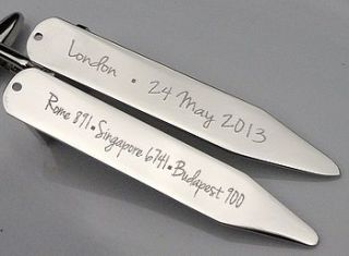 personalised distance collar stiffeners by capture & keep