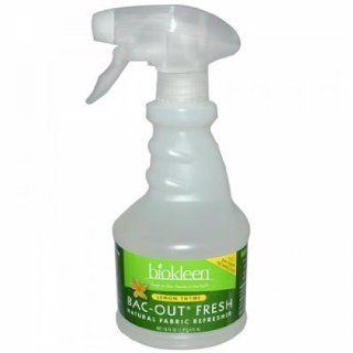 Bac Out Lemon Thyme Fabric Spray (16oz) Health & Personal Care