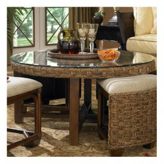 Martinique Coffee Table with Nested Stools