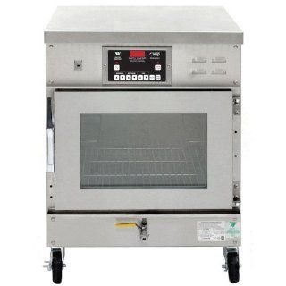 208V Single Phase Winston Industries CAT507/CAT507 Stacked CVAP Thermalizer Cook and Hold Oven with Kitchen & Dining