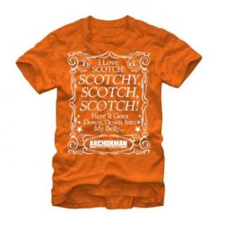Fifth Sun Men's Scotchy Belly, Orange Heather, Small Clothing
