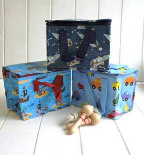 boys insulated lunch bags by posh totty designs interiors