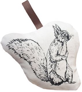 red squirrel lavender bag by whinberry & antler