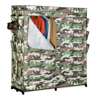 Double Door Storage Closet in Camouflage
