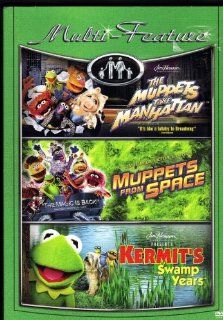 Muppets Triple Feature (The Muppets Take Manhattan / Muppets From Space / Kermit's Swamp Years) Movies & TV