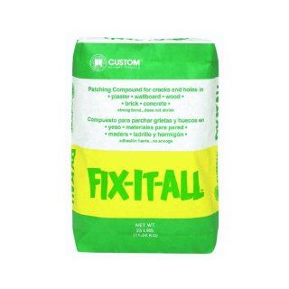 Custom Building Products DPFXL25 Fix It All Patching Compound, 25 Pound   Wall Surface Repair Products  