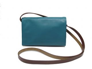 mini messenger leather bag by blair sorley