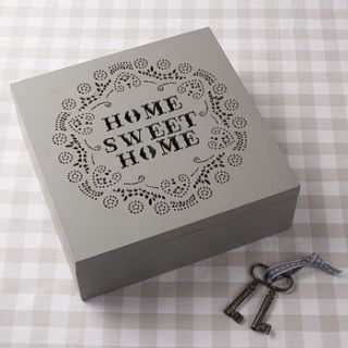 home sweet home keepsake box by the contemporary home