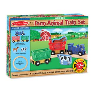 Melissa and Doug Farm Animal Train Set