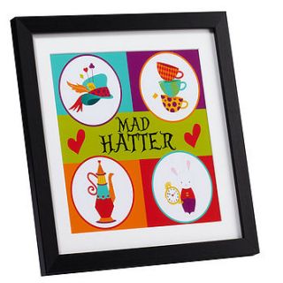 mad hatter keepsake print by feather grey parties