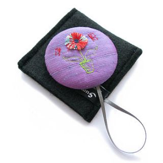 flower design handbag mirror compact by sumptuosity