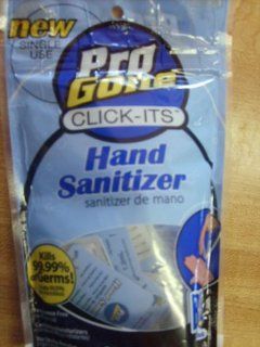 Pro Gone Click Its Hand Sanitizer Packets, Pack of 25, Set of 2 Health & Personal Care