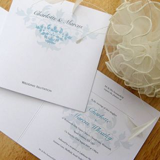 lucinda wedding stationery collection by pink polar