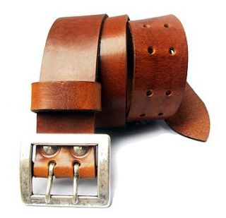 vintage style leather belt by cutme