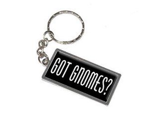 Graphics and More Got Gnomes Keychain Ring (K0965)  Automotive Key Chains 