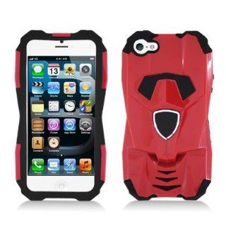 For Apple iPhone 5 Tranzformer , Red+Black Cell Phones & Accessories