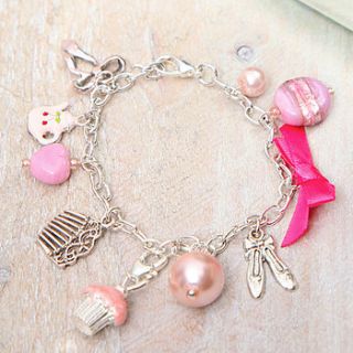 tea party bracelet making kit by red berry apple
