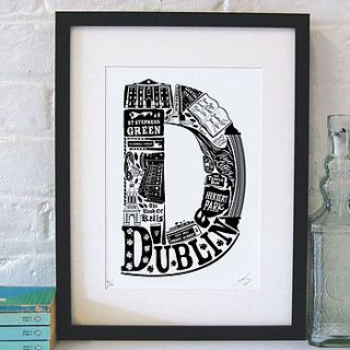 best of dublin screenprint by lucy loves this